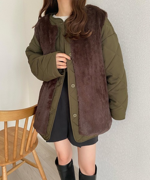 「callautia」 ベスト X-LARGE ブラック レディース_画像3