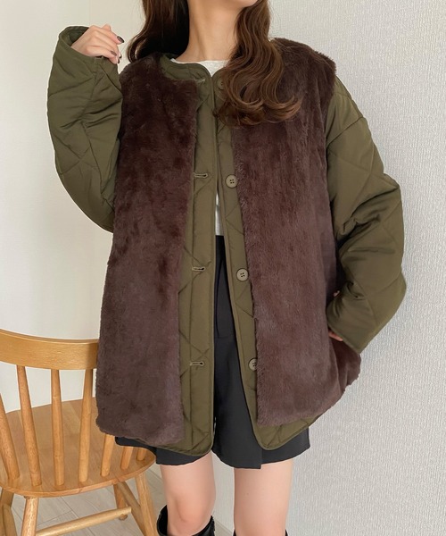 「callautia」 ベスト X-LARGE ブラック レディース_画像5