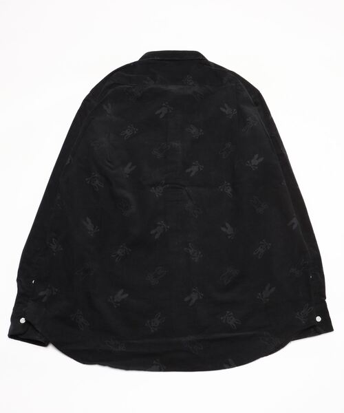 Psycho Bunny（サイコバニー） 長袖シャツ X-LARGE ブラック メンズ