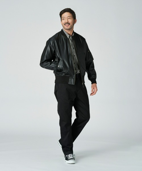 「BACK NUMBER」 ブルゾン M オリーブ メンズ_画像2