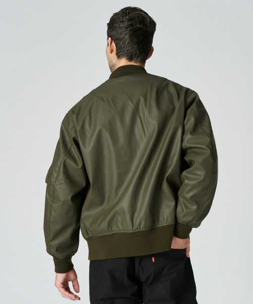 「BACK NUMBER」 ブルゾン M オリーブ メンズ_画像7