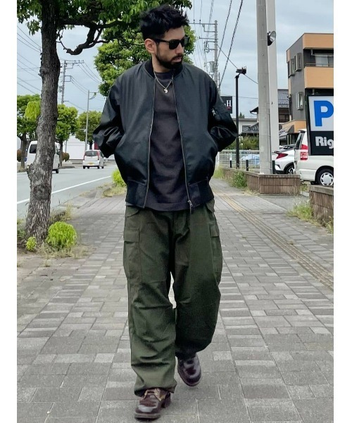 「BACK NUMBER」 ブルゾン M オリーブ メンズ_画像9