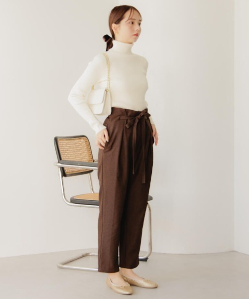 「flower」 パンツ FREE グレー レディース_画像5