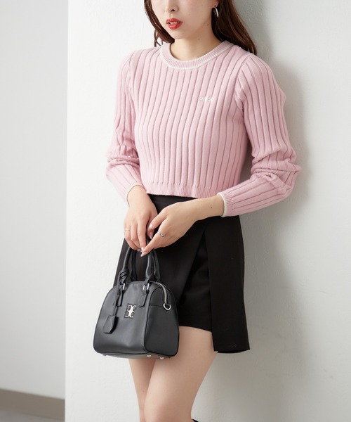 「Chico」 長袖ニット FREE ブラック レディース_画像5