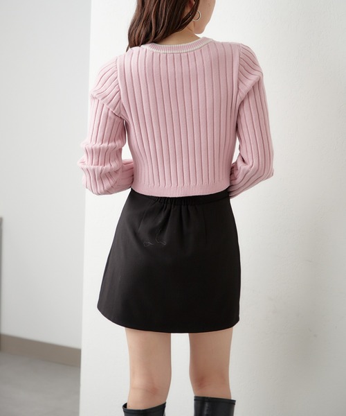 「Chico」 長袖ニット FREE ブラック レディース_画像7