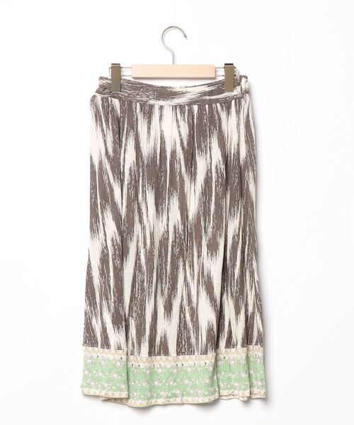 「TSUMORI CHISATO」 フレアスカート 2 ブラウン レディース_画像2