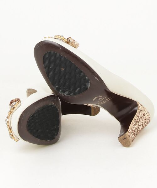 「PEPITA D'ORO」 パンプス 23cm ベージュ レディース_画像3