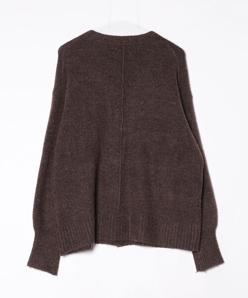 「CAPRICIEUX LE'MAGE」 ニットカーディガン M ブラウン レディース_画像2