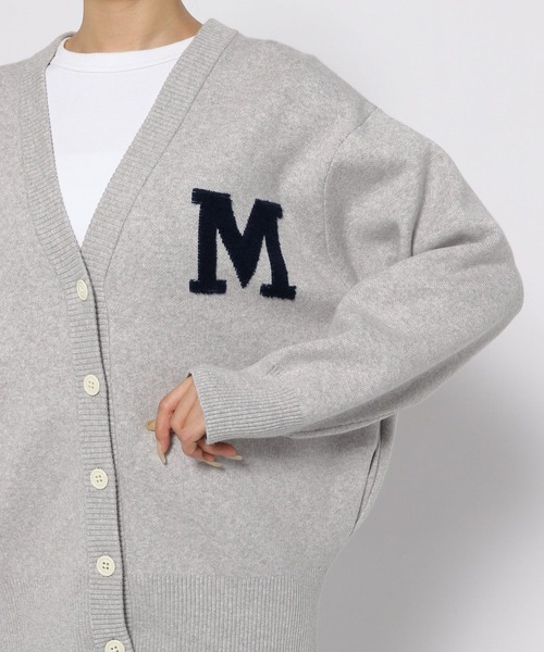 「BABYLONE」 ニットカーディガン フリー ライトグレー レディース_画像7