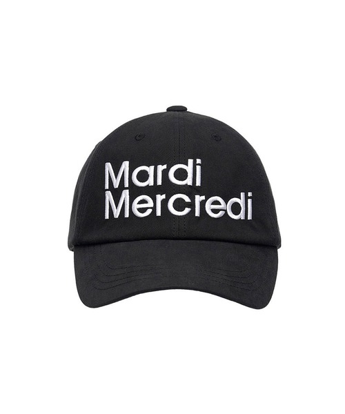「Mardi Mercredi」 キャップ FREE ブラック レディース_画像2