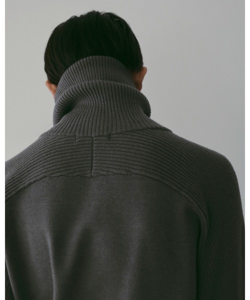 anuke（アンヌーク） ニット セーター Zip Rib Knit レディース