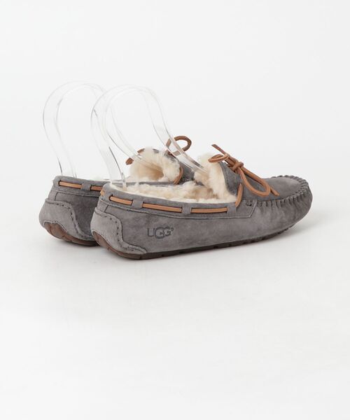 「UGG」 モカシンシューズ 23cm グレー レディース_画像2