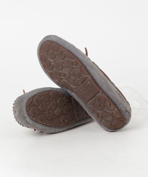 「UGG」 モカシンシューズ 23cm グレー レディース_画像3