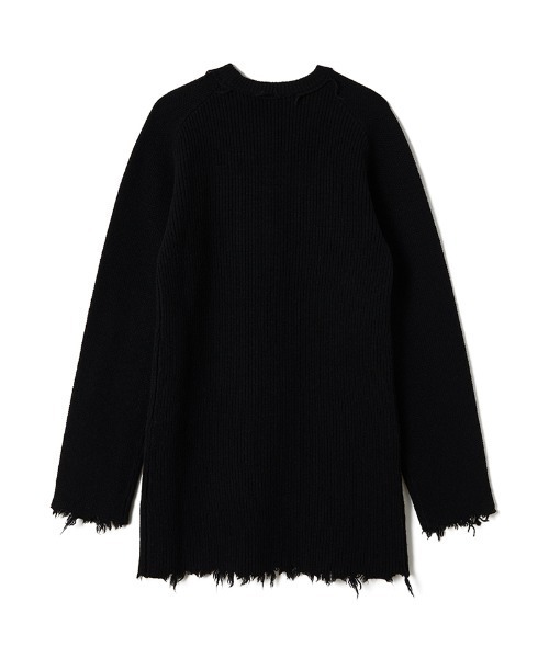 「PERVERZE」 長袖ワンピース ONE SIZE ブラック レディース_画像2