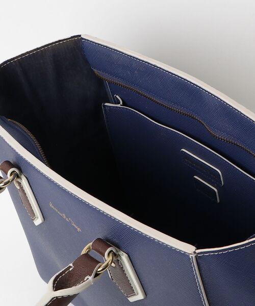 「SAMANTHAVEGA」 ワンポイントハンドバッグ - ネイビー レディース_画像4