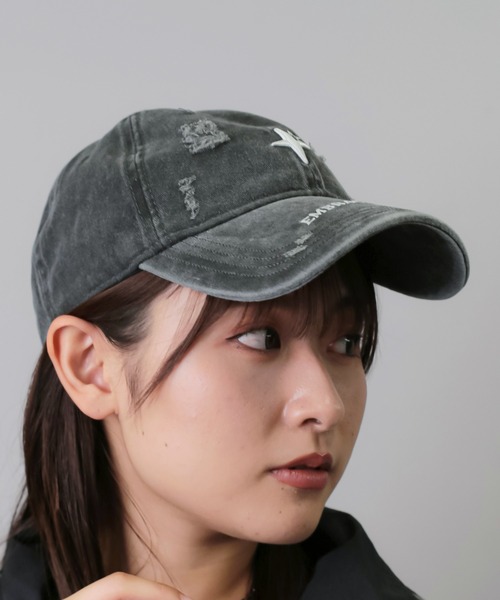 「SPINNS」 キャップ ONESIZE パープル メンズ_画像9