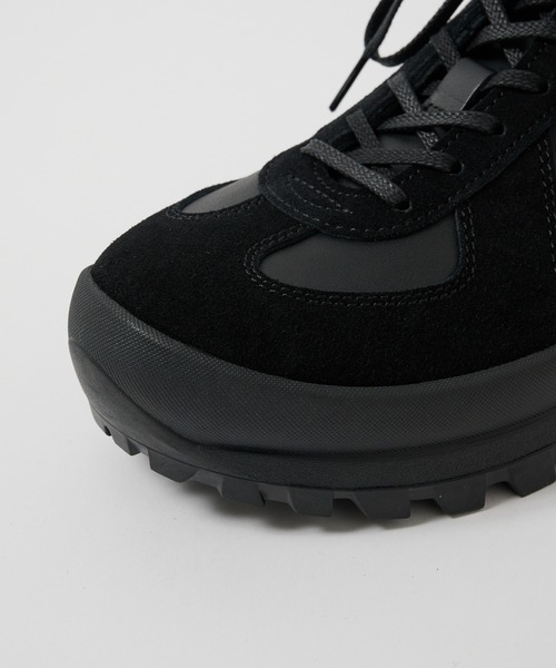 「PADRONE」 ローカットスニーカー 41 ブラック メンズ_画像4