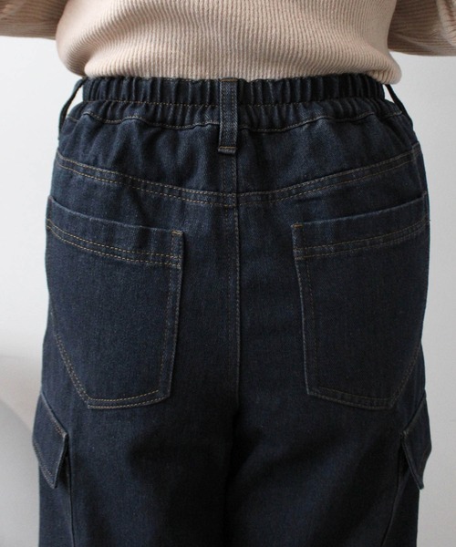 「mil」 カーゴパンツ X-SMALL ブラック レディース_画像4