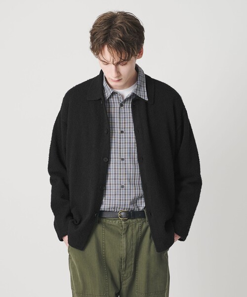 BEAUTY&YOUTH UNITED ARROWS カーディガン ツイスト コットン ニット BEAUTY&YOUTH UNITED ARROWS カーディガン ツイスト コットン ニット