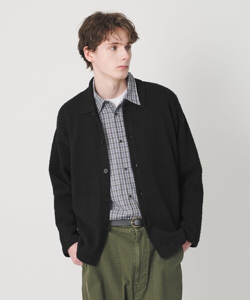 BEAUTY＆YOUTH UNITED ARROWS カーディガン ツイスト コットン ニット