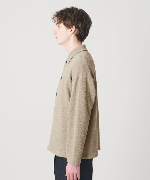 BEAUTY＆YOUTH UNITED ARROWS カーディガン ツイスト コットン ニット