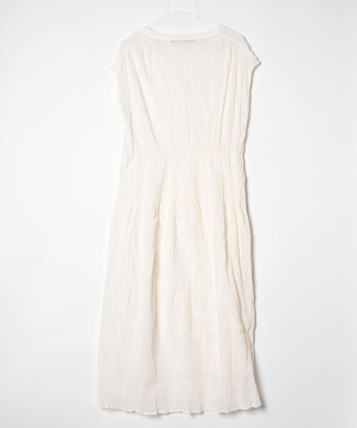 「COMPTOIR DES COTONNIERS」 ノースリーブワンピース X-LARGE ホワイト レディース_画像2