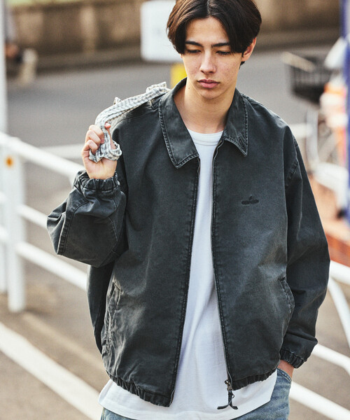 NAUTICA（ノーティカ） ブルゾン アウター ガーメントダイ チノツイル