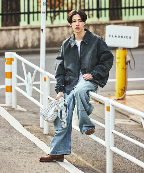 NAUTICA（ノーティカ） ブルゾン アウター ガーメントダイ チノツイル