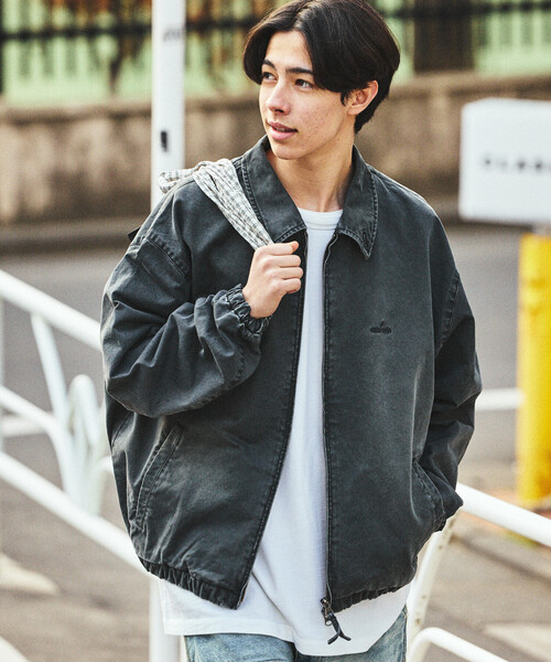 NAUTICA（ノーティカ） ブルゾン アウター ガーメントダイ チノツイル