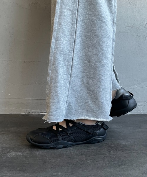 ROCKFISH WEATHERWEAR シューズ ROCKFISH WEATHERWEAR/Laceup Flat PU