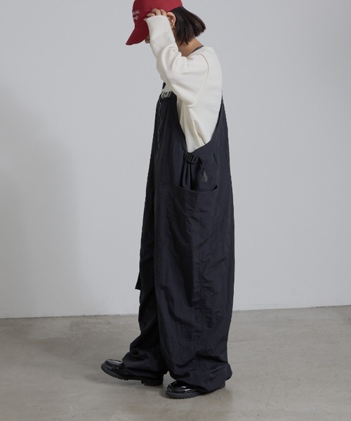 「etsinta」 オールインワン ONE SIZE カーキ レディース_画像3