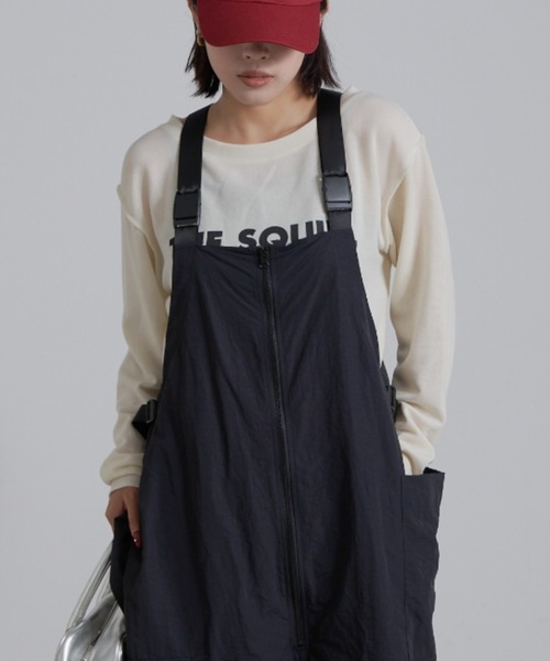 「etsinta」 オールインワン ONE SIZE カーキ レディース_画像6