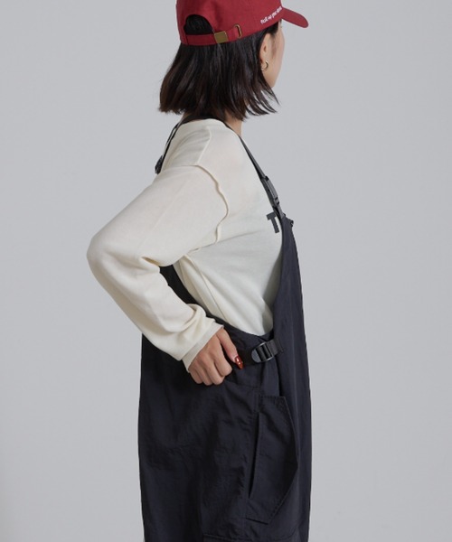 「etsinta」 オールインワン ONE SIZE カーキ レディース_画像9