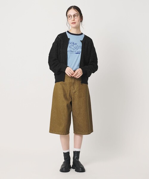 【新品未使用】ユナイテッドアローズ　レースカーディガン BEAUTY＆YOUTH UNITED ARROWS カーディガン 「WEB限定 Wardrobe DAILY