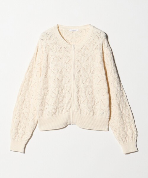 【新品未使用】ユナイテッドアローズ　レースカーディガン BEAUTY＆YOUTH UNITED ARROWS カーディガン 「WEB限定 Wardrobe DAILY
