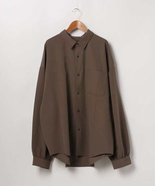 「Loose/ルース」 長袖シャツ M グレー メンズ_画像8