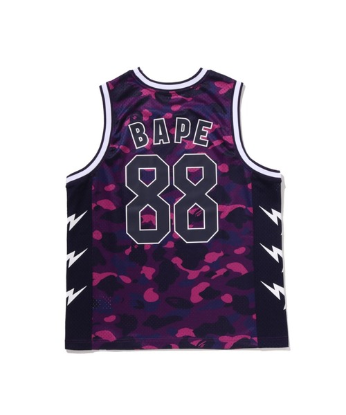 A BATHING APE（アベイシングエイプ） タンクトップ COLOR CAMO MESH