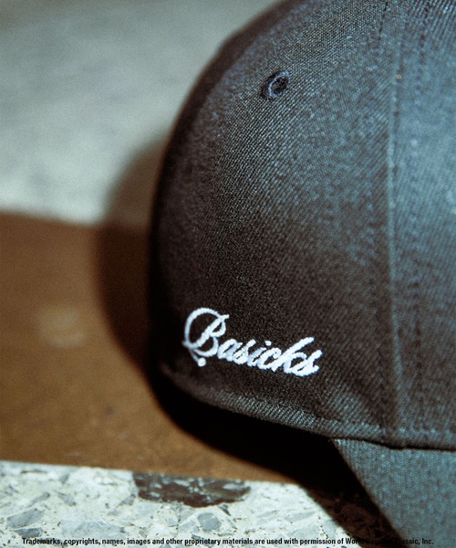 BASICKS（ベイシックス） キャップ 帽子 「BASICKS」「New era」x