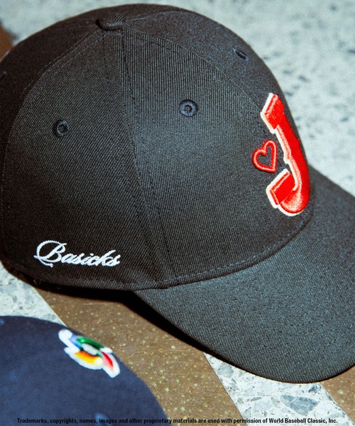 帽子 BASICKSxNeweraWorldBaseballClassicCap x Newera World Baseball Classic Cap BLACK(FREE BLACK): BASICKS