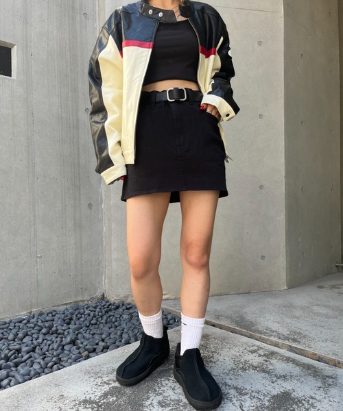 「WHO'S WHO gallery」 ミニスカート FREE ブラック レディース_画像6