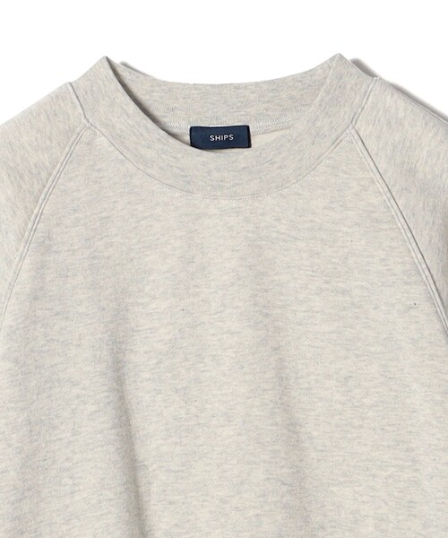 「SHIPS」 スウェットカットソー MEDIUM チャコールグレー レディース_画像4