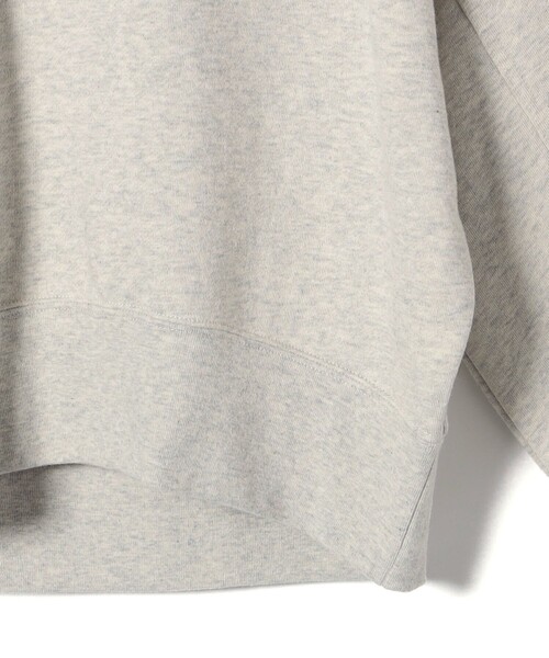 「SHIPS」 スウェットカットソー MEDIUM チャコールグレー レディース_画像6