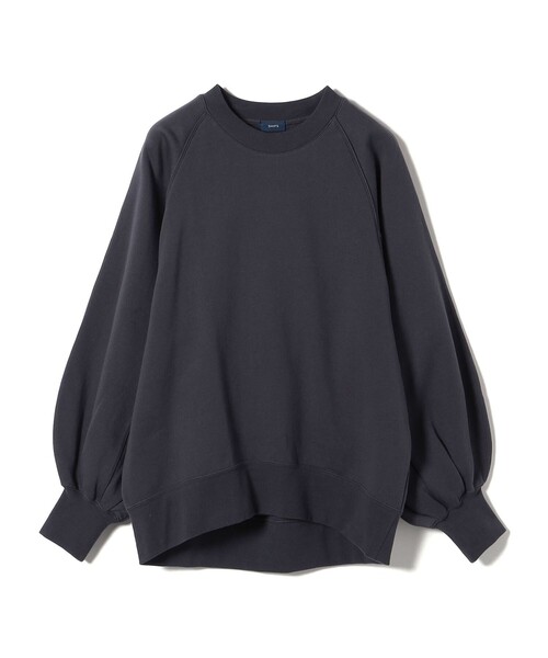 「SHIPS」 スウェットカットソー MEDIUM チャコールグレー レディース_画像8
