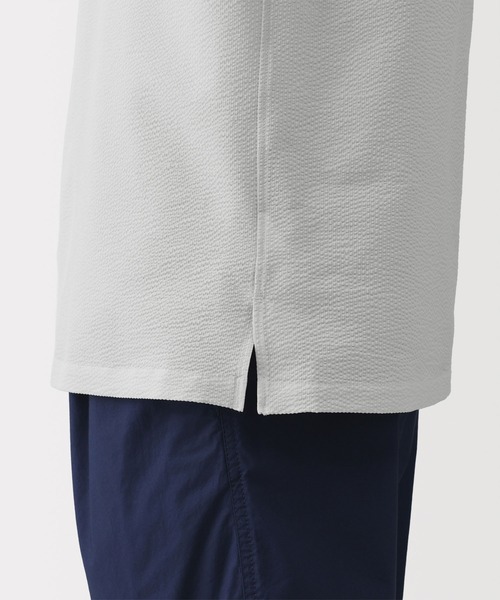 無印良品（MUJI） シャツ 紳士 風を通すストレッチサッカーオープン