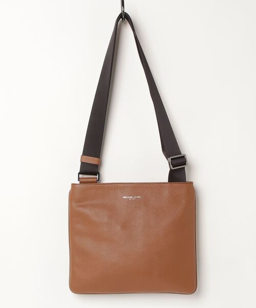 MICHAEL KORS ブラウン ショルダーバッグ　メンズ　新品未使用タグ付き MICHAEL KORS（マイケルコース） ショルダーバッグ FREE ブラウン
