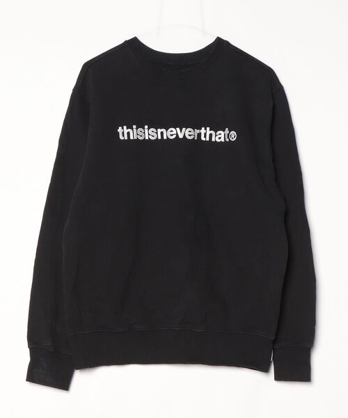 thisisneverthat（ディスイズネバーザット） スウェットカットソー S