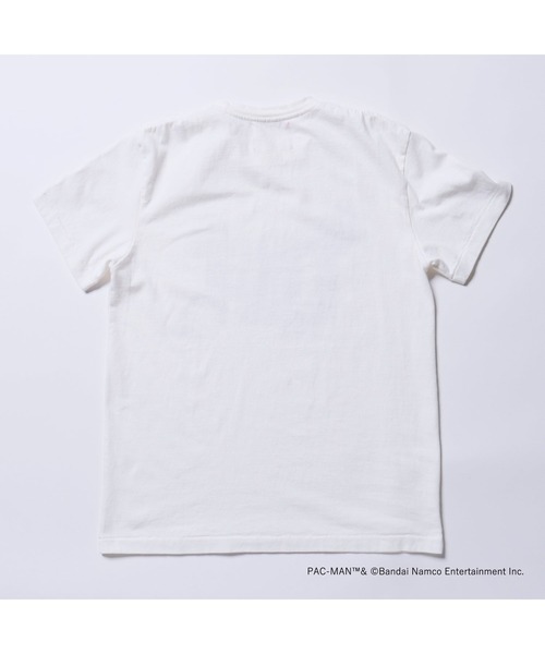 「TMT」 半袖Tシャツ「pac-manコラボ」 MEDIUM ホワイト メンズ_画像2