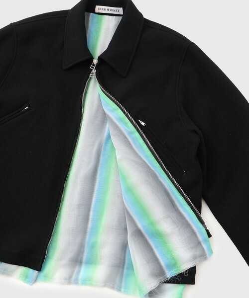 ブルゾン アウター 「HOLO MARKET/ホロマーケット」FUKIDASHI Jacket メンズの画像