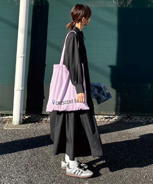 CORNERS by KR」 シャツワンピース M サックスブルー レディース