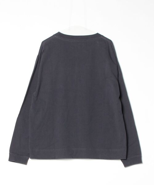 「AIVER」 長袖Tシャツ MEDIUM グレー メンズ_画像2